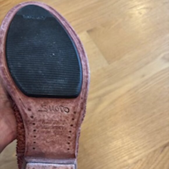 SHOTO Brick Red Western Chelsea Leather Boots - Picture 13 of 14